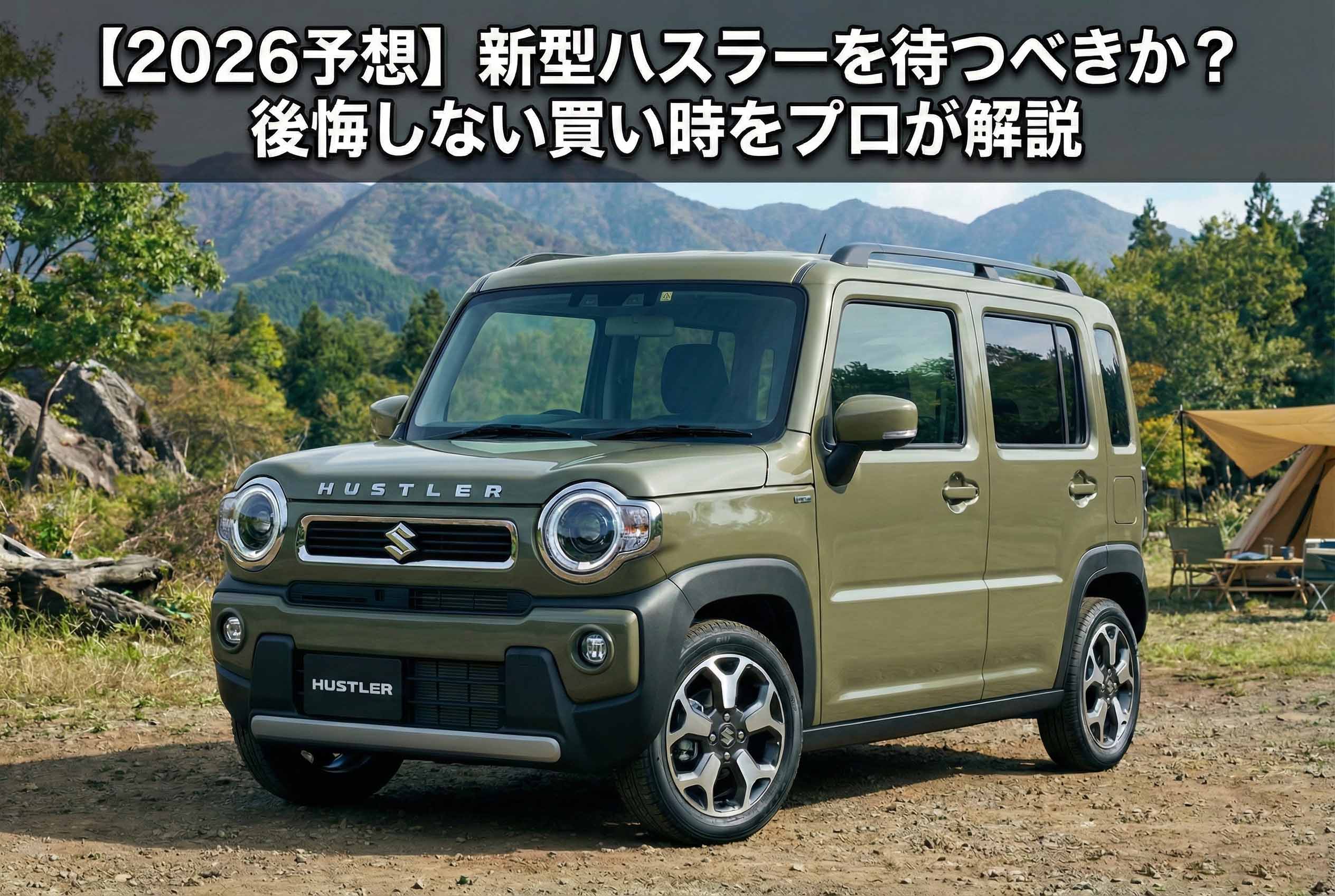 【2026予想】新型ハスラーを待つべきか？後悔しない買い時をプロが解説